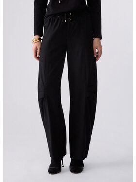 Liu Jo Liu Jo Pantaloni di tessuto TF6268T700A22222 Nero Regular Fit