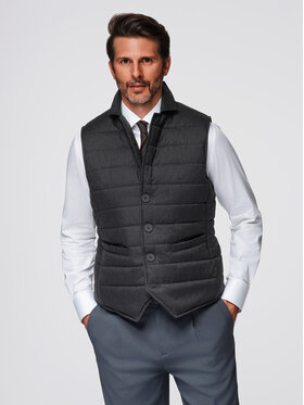 Ombre Ombre Vesta OM-JAVJ-0275 Tmavě šedá Regular Fit