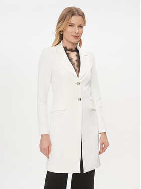 Rinascimento Rinascimento Übergangsmantel CFC0117952003 Weiß Regular Fit