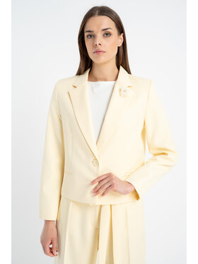CLICK CLICK Σακάκι 71-0014 Κίτρινο Regular Fit