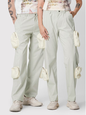 2005 2005 Текстилни панталони Unisex 2005 X Leeves „Panel” Бежов Regular Fit