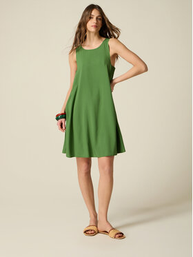 Oltre Oltre Vestito da giorno 7046J000912N005 Verde Regular Fit