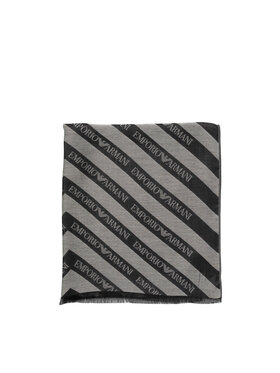EA7 Emporio Armani EA7 Emporio Armani Szalik Man Woven Scarf Uomo emporio armani 6252554F380-00041 Grigio Szary