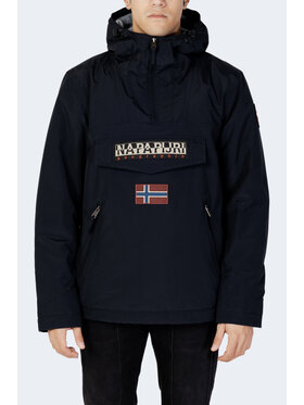 Napapijri Napapijri Płaszcz RAINFOREST POCKET 2 Czarny To Fit