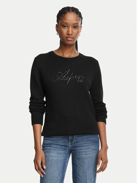 Liu Jo Sport Liu Jo Sport Пуловер TF6160 MA22S Черен Regular Fit