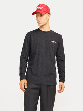 Jack&Jones Jack&Jones Pikkade varrukatega T-särk Alvis 12259735 Must Standard Fit