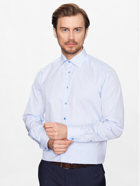 Eton Eton Ing 100004054 Kék Regular Fit