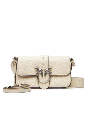 PINKO PINKO Geantă Love One Mini Slouchy Fl Al 25-26 PLTT 104340 A2JU Écru