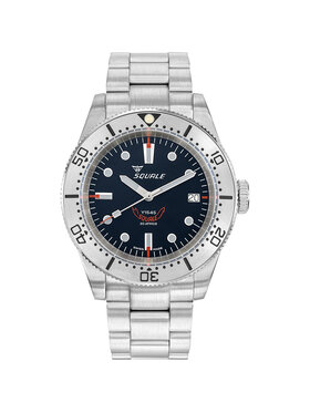 Squale Squale Zegarek 1545SSBK.AC Srebrny