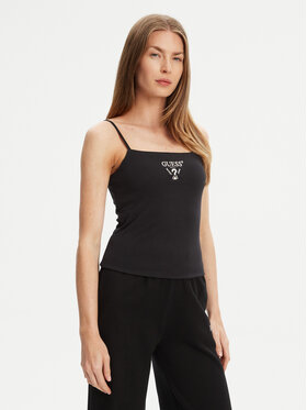 Guess Guess Top V5RP08 KCOA2 Crna Regular Fit