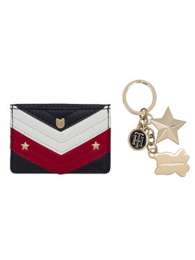 Tommy Hilfiger Tommy Hilfiger Portfel ZESTAW UPOMINKOWY MASCOT LEATHER Czarny
