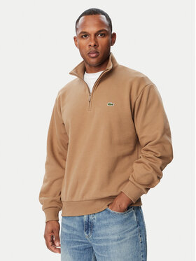 Lacoste Lacoste Džemperis SH8866 Šviesiai ruda Regular Fit