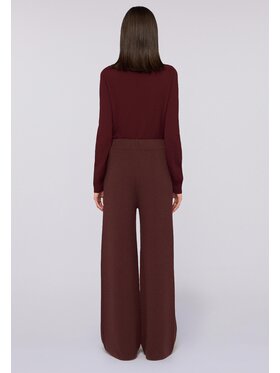 Trussardi Trussardi Pantaloni di tessuto P6036000015N036 Marrone A-Line Fit