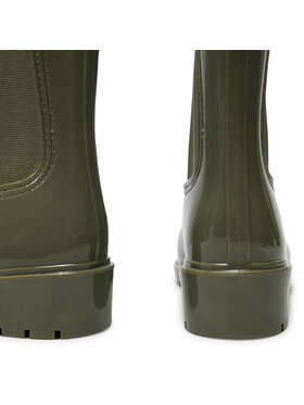 Tommy Hilfiger Gumijasti škornji Flag Rainboot FW0FW08213 Zelena