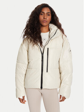 adidas by Stella McCartney adidas by Stella McCartney Μπουφάν χειμωνιάτικο JV8548 Μπεζ Loose Fit
