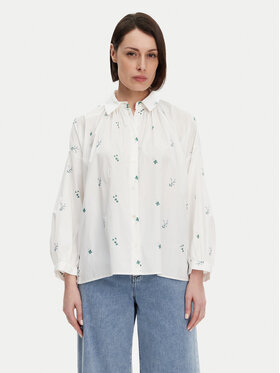 Weekend Max Mara Weekend Max Mara Cămașă Gilly 2515111132 Alb Relaxed Fit