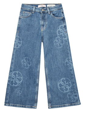 Guess Guess Jeansy J5YA11 D4MS0 Niebieski Palazzo Fit