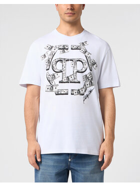 PHILIPP PLEIN PHILIPP PLEIN T-shirt 31090 Bianco Regular Fit