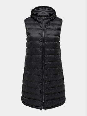 ONLY Carmakoma ONLY Carmakoma Αμάνικο Μπουφάν Melody 15295929 Μαύρο Regular Fit