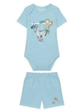 Guess Guess Set za bebe H6GW08 K6YW1 Svijetlo plava Regular Fit