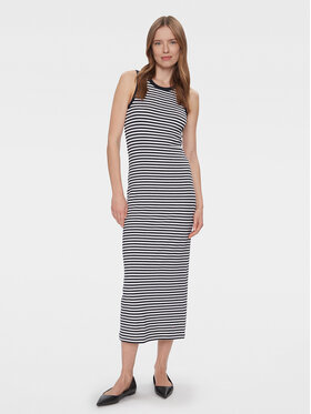 Tommy Hilfiger Tommy Hilfiger Letní šaty WW0WW41996 Tmavomodrá Slim Fit