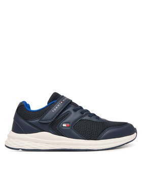 Tommy Hilfiger Tommy Hilfiger Sportcipők Low Cut Lace-Up T3X9-34378-1697 D Sötétkék