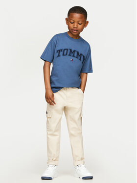 Tommy Hilfiger Tommy Hilfiger T-shirt Varsity KB0KB08666 Plava Regular Fit