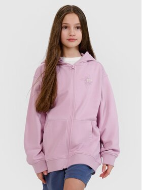 4F 4F Bluza 4FJWspring_summer_2025TSWSF1482 Fioletowy jasny Loose Fit