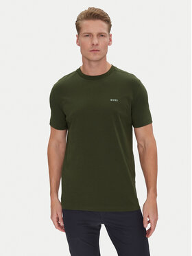 BOSS BOSS Póló 50506373 Zöld Regular Fit