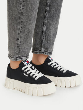 Tommy Jeans Tommy Jeans Sneakers Tj Platform Sneaker Zebra EN0EN03070 Nero