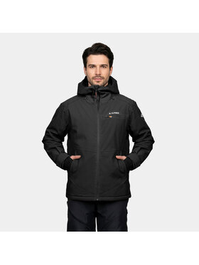 Alpinus Alpinus Kurtka narciarska Tochal Czarny Regular Fit