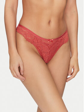 Hunkemöller Hunkemöller Stringi Arabella 206330 Czerwony