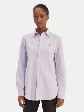 Polo Ralph Lauren Polo Ralph Lauren Koszula 211970736506 Fioletowy Relaxed Fit