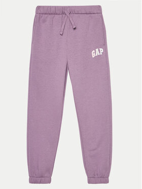 Gap Gap Teplákové kalhoty 645535-02 Fialová Relaxed Fit