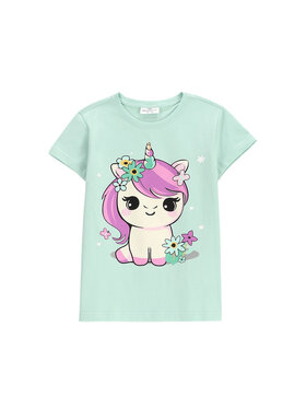 Coccodrillo Coccodrillo T-shirt WC5143224VGB Zelena Regular Fit