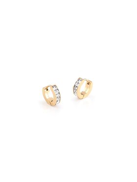 Guess Guess Naušnice JUBE03134JW-YG Zlatá