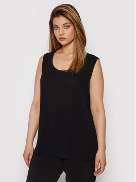 Persona by Marina Rinaldi Persona by Marina Rinaldi Marškinėliai 1162019 Juoda Regular Fit