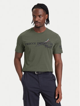 Aeronautica Militare Aeronautica Militare Marškinėliai 262TS2541UJ00750 Chaki Regular Fit