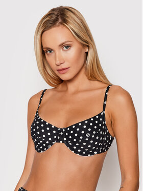 MICHAEL Michael Kors MICHAEL Michael Kors Горнище на бански MM8C618 Черен