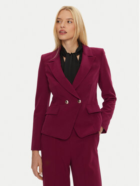 Rinascimento Rinascimento Marynarka CFC0119983003 Bordowy Regular Fit