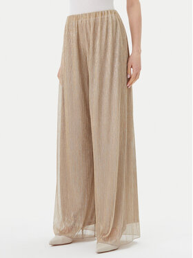 MAX&Co. MAX&Co. Hlače Raiment 2516781033200 Zlatna Wide Leg