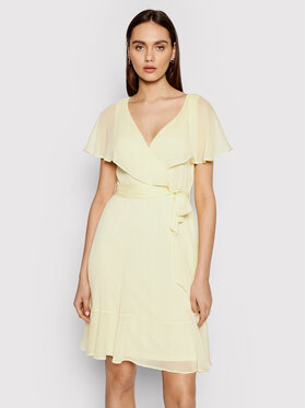 DKNY DKNY Letné šaty DD1BI436 Žltá Regular Fit