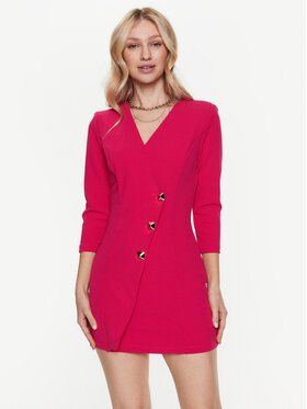 Rinascimento Rinascimento Коктейльна сукня CFC0018975002 Рожевий Slim Fit