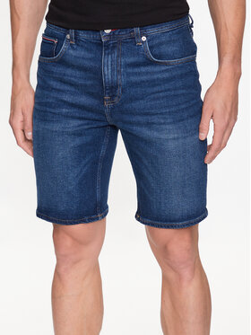 Tommy Hilfiger Tommy Hilfiger Дънкови шорти Brooklyn MW0MW32083 Син Regular Fit