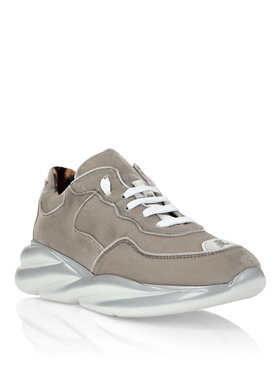 PHILIPP PLEIN PHILIPP PLEIN Sneakersy 10845 Strieborná