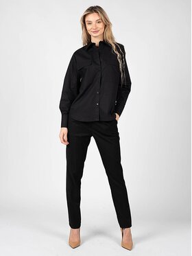 Silvian Heach Silvian Heach Koszula PGA22454CA Czarny Oversize