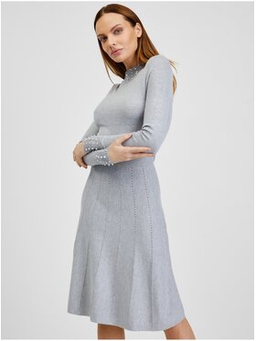 Orsay Orsay Sukienka 530390-692000__M Szary Regular Fit