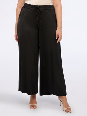 Fiorella Rubino Fiorella Rubino Spodnie materiałowe P018L002329N033 Czarny Regular Fit