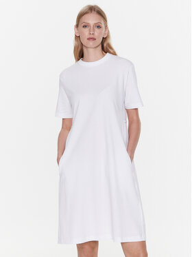 Max Mara Leisure Max Mara Leisure Повсякденна сукня Gaspare 23362109 Білий Regular Fit
