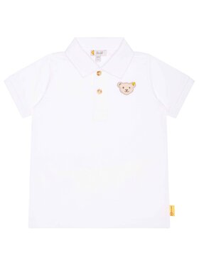 Steiff Steiff Polo 20492 Biały Comfort Fit